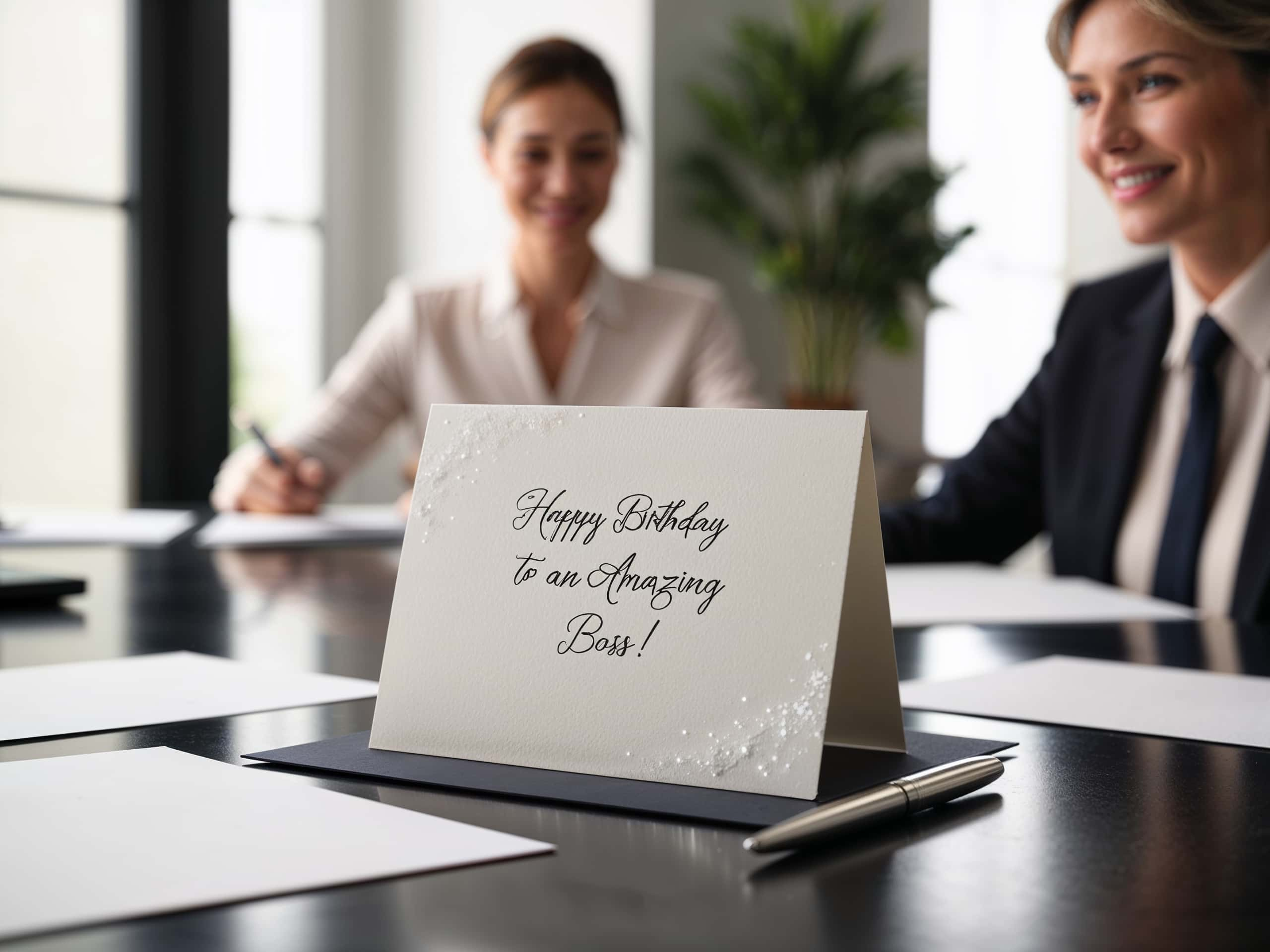 How to Wish Your Boss a Happy Birthday without Overstepping