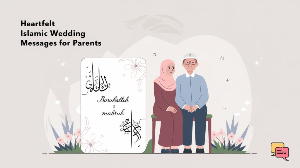 Heartfelt Islamic Wedding Messages for Parents