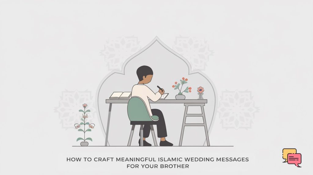 How to Craft Meaningful Islamic Wedding Messages for Your Brother - Thoughtful Blessings and Duas